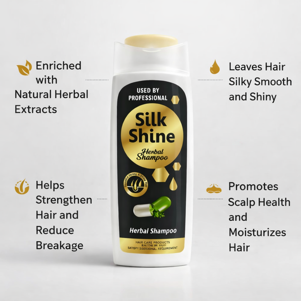 HERBAL SILK ORGANIC SHAMPOO